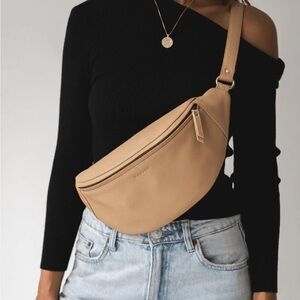 Elegant Tan Crossbody Bag